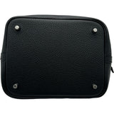 エルメス HERMES ピコタンロックMM K刻印 ブラック シルバー金具 トリヨン ユニセックス ハンドバッグ