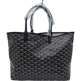 ゴヤール GOYARD サンルイPM ブラック ゴヤールディキャンバス レディース トートバッグ