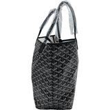 ゴヤール GOYARD サンルイPM ブラック ゴヤールディキャンバス レディース トートバッグ