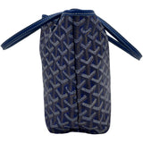 ゴヤール GOYARD サンルイジュニア ブルー ゴヤールディン・キャンバス レディース トートバッグ