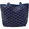 ゴヤール GOYARD サンルイジュニア ブルー ゴヤールディン・キャンバス レディース トートバッグ