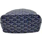 ゴヤール GOYARD サンルイジュニア ブルー ゴヤールディン・キャンバス レディース トートバッグ