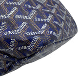 ゴヤール GOYARD サンルイジュニア ブルー ゴヤールディン・キャンバス レディース トートバッグ