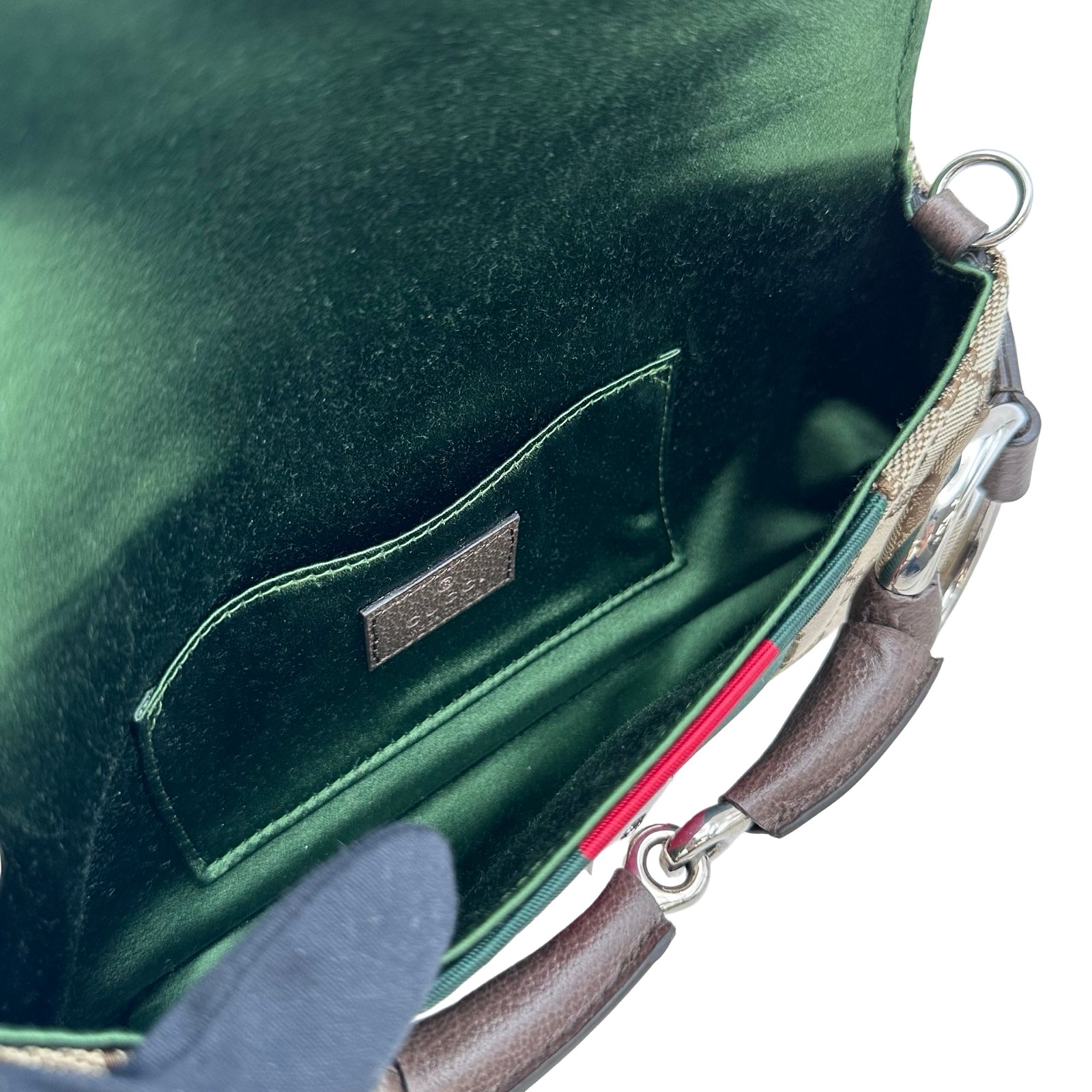 グッチ GUCCI ホースビット GGキャンバス 2WAYショルダー 764339 ブラウン GGキャンバス/レザー レディース ショルダーバッグ グッチ GUCCI ホースビット GGキャンバス 2WAYショルダー 764339