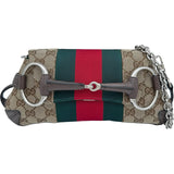 グッチ GUCCI ホースビット GGキャンバス 2WAYショルダー 764339 ブラウン GGキャンバス/レザー レディース ショルダーバッグ