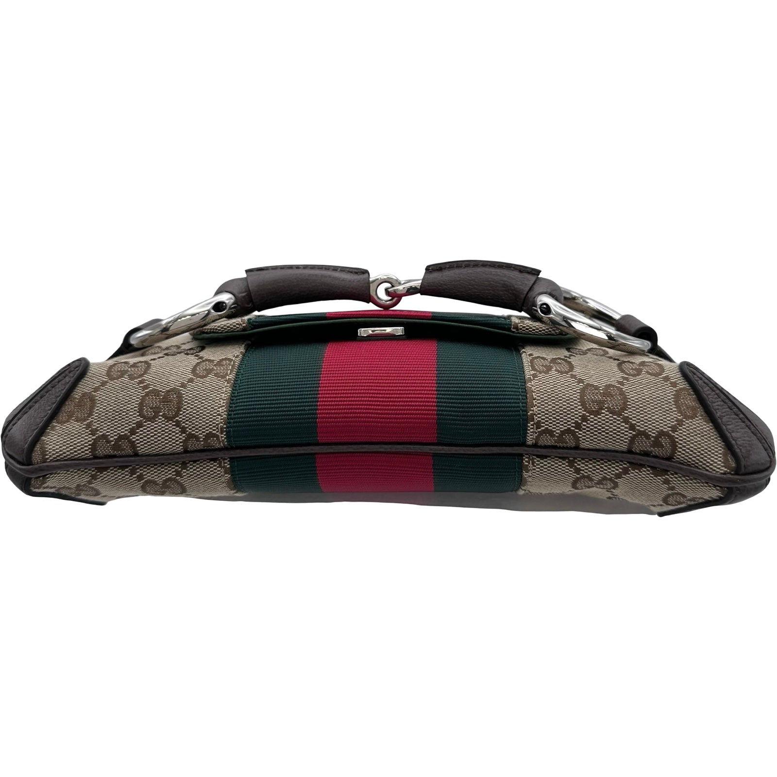 グッチ GUCCI ホースビット GGキャンバス 2WAYショルダー 764339 ブラウン GGキャンバス/レザー レディース ショルダーバッグ グッチ GUCCI ホースビット GGキャンバス 2WAYショルダー 764339
