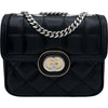 グッチ GUCCI デコミニショルダーバッグ 741457 ブラック レザー レディース ショルダーバッグ