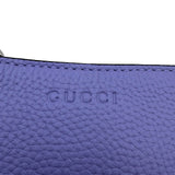 グッチ GUCCI ロゴマイクロショルダー 821831 パープル レザー レディース ショルダーバッグ