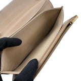 シャネル CHANEL マトラッセショルダーバッグ AP3928 ベージュ ゴールド金具 カーフスキン レディース ショルダーバッグ