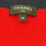 シャネル CHANEL カシミヤ混ココマークニットセーター P70525 ネイビー カシミヤ レディース セーター