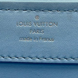 ルイ・ヴィトン LOUIS VUITTON カプシーヌMINI ライトブルー系 シルバー金具 サテン/ラインストーン レディース ショルダーバッグ