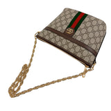 グッチ GUCCI オフィディアGGスプリームショルダーバッグ 781397 ベージュ　ゴールド金具 PVC ユニセックス ショルダーバッグ