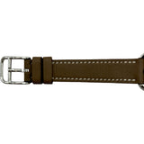 エルメス HERMES ケープコッド CC1.210a ホワイトシェル ステンレススチール クオーツ レディース 腕時計