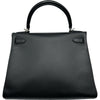 エルメス HERMES ケリー28 □N刻 ブラック シルバー金具 エプソン レディース ショルダーバッグ