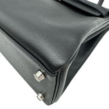 エルメス HERMES ケリー28 □N刻 ブラック シルバー金具 エプソン レディース ショルダーバッグ