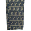 フェンディ FENDI FF総柄パンツ ブラウン ポリエステル レディース パンツ