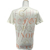 エルメス HERMES ロゴ総柄半袖Tシャツ ホワイト コットン レディース 半袖Ｔシャツ