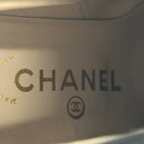 シャネル CHANEL ココマークショートブーツ ブラック レザー レディース ブーツ