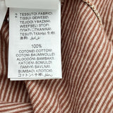 ブルネロクチネリ BRUNELLO CUCINELLI SLIM FIT 半袖Tシャツ ブラウン コットン メンズ 半袖Ｔシャツ