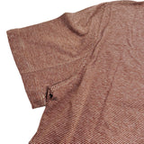 ブルネロクチネリ BRUNELLO CUCINELLI SLIM FIT 半袖Tシャツ ブラウン コットン メンズ 半袖Ｔシャツ