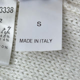 ブルネロクチネリ BRUNELLO CUCINELLI スパンコールサマーニットカーディガン DW5223338 ホワイト コットン レディース カーディガン