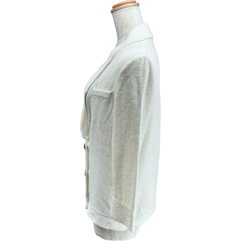 ブルネロクチネリ BRUNELLO CUCINELLI スパンコールサマーニット