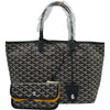 ゴヤール GOYARD サンルイPM ブラック ゴヤールディンキャンバス ユニセックス トートバッグ