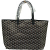 ゴヤール GOYARD サンルイPM ブラック ゴヤールディンキャンバス ユニセックス トートバッグ