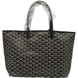 ゴヤール GOYARD サンルイPM ブラック ゴヤールディンキャンバス ユニセックス トートバッグ
