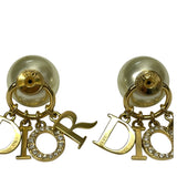 クリスチャン・ディオール Christian Dior トライバルピアス ゴールド パール ジュエリー