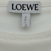 ロエベ LOEWE アナグラムロゴ ロングスリーブカットソー S540Y07XD0 ホワイト ナイロン レディース カットソー