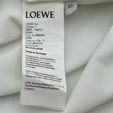 ロエベ LOEWE アナグラムロゴ ロングスリーブカットソー S540Y07XD0 ホワイト ナイロン レディース カットソー