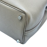 エルメス HERMES ピコタンロック PM Z刻印 エトゥープ/シルバー金具 トリヨン レディース ハンドバッグ