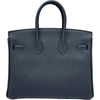エルメス HERMES バーキン25 Z刻印 ブルーニュイ/ゴールド金具 トゴ レディース ハンドバッグ