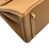 エルメス HERMES バーキン30 W刻印 ゴールド/ゴールド金具 トゴ レディース ハンドバッグ