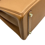 エルメス HERMES バーキン30 W刻印 ゴールド/ゴールド金具 トゴ レディース ハンドバッグ