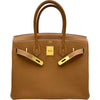 エルメス HERMES バーキン30 W刻印 ゴールド/ゴールド金具 トゴ レディース ハンドバッグ