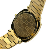 グッチ GUCCI グリップ 157.3 ホワイト ゴールドプレーテッド クオーツ メンズ 腕時計