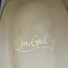クリスチャン・ルブタン Christian louboutin スタッズ装飾パテントパンプス ブラック パテントレザー レディース パンプス