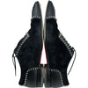 クリスチャン・ルブタン Christian louboutin スタッズドレスシューズ ブラック スウェード/レザー メンズ ドレスシューズ