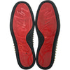 クリスチャン・ルブタン Christian louboutin ボタニカル柄スタッズスリッポン 1160992 ブラック ラバー/エナメルレザー メンズ スリッポン