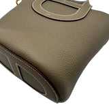 エルメス HERMES インザループ18 K刻印 エトゥープ ゴールド金具 トリヨン/スイフト レディース ハンドバッグ