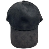 ルイ・ヴィトン LOUIS VUITTON モノグラム エッセンシャルキャップ M76585 ブラック キャンバス メンズ その他ファッション雑貨