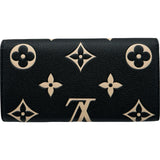 ルイ・ヴィトン LOUIS VUITTON ポルトフォイユ・サラ M80496 バイカラー モノグラム・アンプラント レディース 長財布