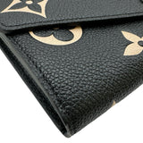 ルイ・ヴィトン LOUIS VUITTON ポルトフォイユ・サラ M80496 バイカラー モノグラム・アンプラント レディース 長財布