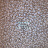 エルメス HERMES ピコタンロックMM G刻印 ゴールド シルバー金具 トリヨン レディース ハンドバッグ