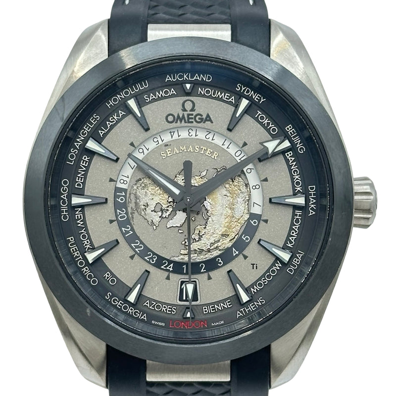 オメガ OMEGA シーマスター アクアテラ GMT ワールドタイマー 220.92