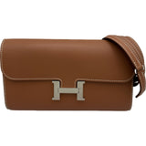 エルメス HERMES コンスタンストゥーゴー K刻印 ゴールド シルバー金具 エバーカラー レディース ショルダーバッグ