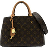 ルイ・ヴィトン LOUIS VUITTON モンテーニュBB M41055 ブラウン モノグラム・キャンバス レディース ショルダーバッグ