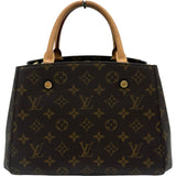ルイ・ヴィトン LOUIS VUITTON モンテーニュBB M41055 ブラウン モノグラム・キャンバス レディース ショルダーバッグ